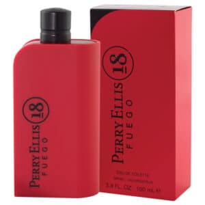PERRY ELLIS  18 FUEGO 3.4 FL. OZ 100 ML EAU DE TOILETTE